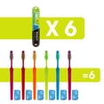 thumbnail image 2 of Cepillo de Dientes Reach Crystal Clean Cerdas Firmes Paquete de 6, 2 of 9