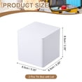 thumbnail image 2 of Uxcell Square Tin Box, Metal Storage Tin Box Portable Storage Container with Lid for Tea Candy Treats Gifts Favors White, 2 of 7