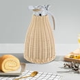 thumbnail image 6 of 1.5L Thermal Coffee Carafe Stainless Steel Double Walled Vacuum Insualted Jug Beige, 6 of 12