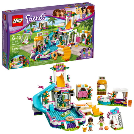 LEGO Friends Heartlake Summer Pool 41313 (589 (Best Price On Lego Friends Dolphin Cruiser)