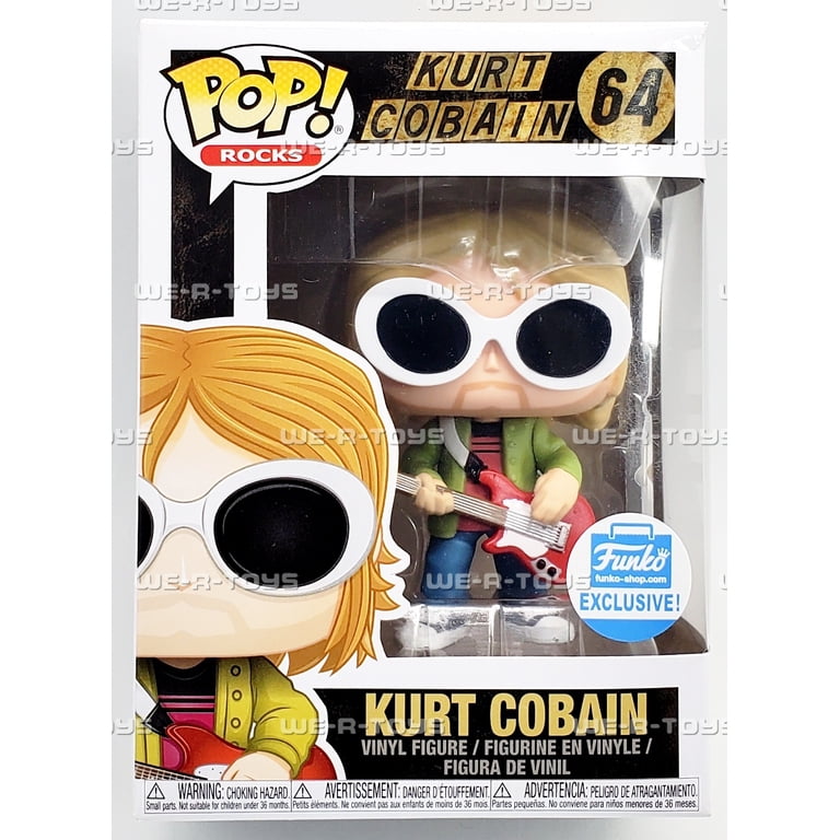 Nirvana Funko POP! Rocks Kurt Cobain Vinyl Figure [White
