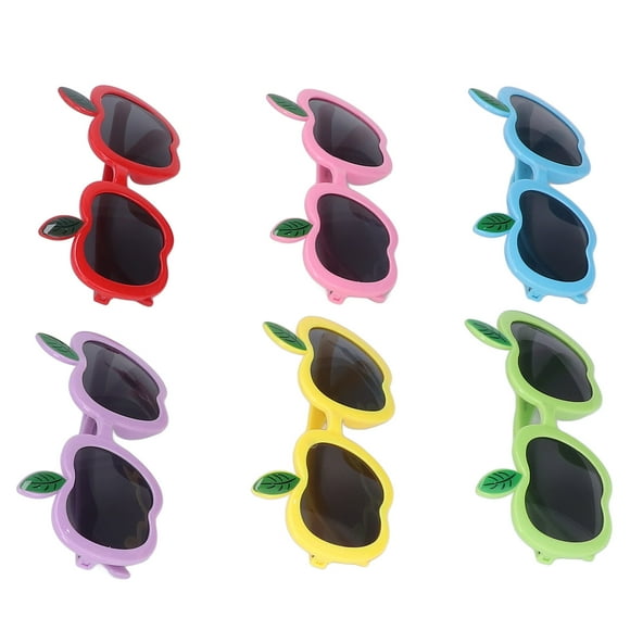 Gafas de sol coloridas para niños BuyWeekMX 6 piezas divertidas