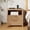Natural Oak, variant on Satifur Modern Fluted Nightstand Set of 2 with Charging Station & 2 Storage Drawer for Bedroom,Light Oak Grain