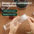 thumbnail image 3 of Keurig Starter Kit Replacement Water Filter Holder for Keurig 2.0, K-Slim, K Express (Older Ver), K-Supreme, K-Duo Plus Coffee Maker – Includes Tall Handle for Side Reservoir and 3-Pack Water Filters, 3 of 9