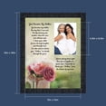 thumbnail image 2 of Mother In Law Gifts from Daughter In Law, Mother of the Groom Gifts from Bride, Birthday Gifts for Mother in Law, Gifts for In laws, Future Mother-In-Law Framed Poem, 5002CH, 2 of 8