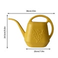 thumbnail image 1 of Lata de Riego para Plantas de Interior Jar de Riego de Planta, Jar de Riego de Boquilla Larga de 1 Galón, Patrón Floral Interior con Mango de Plástico, Jardín de Plantas de Riego Lata de 1 Galón, 1 of 4