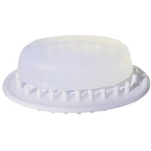 4 Soap Saver Holder Suction Pads Soap White Rubber Dish Bathtub Laundry 