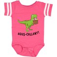 thumbnail image 3 of Inktastic Eggs-cellent Cute Easter T-Rex Dinosaur Boys or Girls Baby Bodysuit, 3 of 5