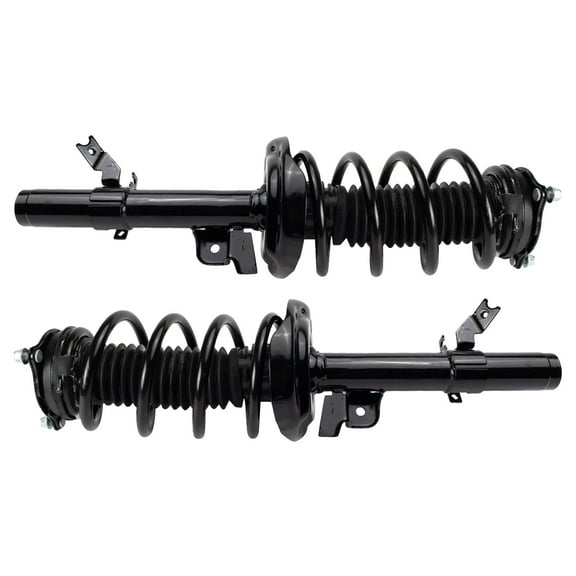 TRQ Front Strut & Coil Spring Assembly Set Driver & Passenger Sides Fits Select 16-22 Honda Pilot