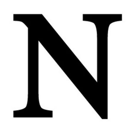 - Letter N Black METAL 12 Inch Wrought Iron Signage Home Wall Art Plaque Name Sign Decoration