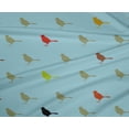 thumbnail image 4 of oneOone Polyester Lycra Fabric Artistic Bird Print Fabric BTY 56 Inch Wide, 4 of 4