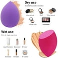 thumbnail image 3 of 12 Pieces Professional Makeup Sponge Set,Latex Free Flawless Soft Setting Face Puffs,Multicolor Beauty Sponge Blender Cosmetic Applicator for Powder,Liquid,Facial Makeup Tools, 3 of 6