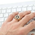 thumbnail image 5 of GKNET Men Domineering Ring Fashion Silver Gold Creative Delicate Jewelry Party Gifts Size 6-14-#5-13, 5 of 6