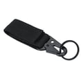 thumbnail image 4 of Hebilla de nailon para colgar al aire libre, multifuncional, para montañismo, escalada, camping, accesorio, mosquetón, llavero, color negro, 4 of 14