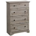thumbnail image 1 of Sauder Palladia Engineered Wood 4-Drawer Bedroom Chest in Split Oak, 1 of 10