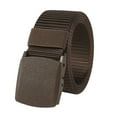 thumbnail image 2 of CUITING Men Belt Nylon Belt Webbing Canvas Outdoor Web Belt with Plastic Buckle, 2 of 6