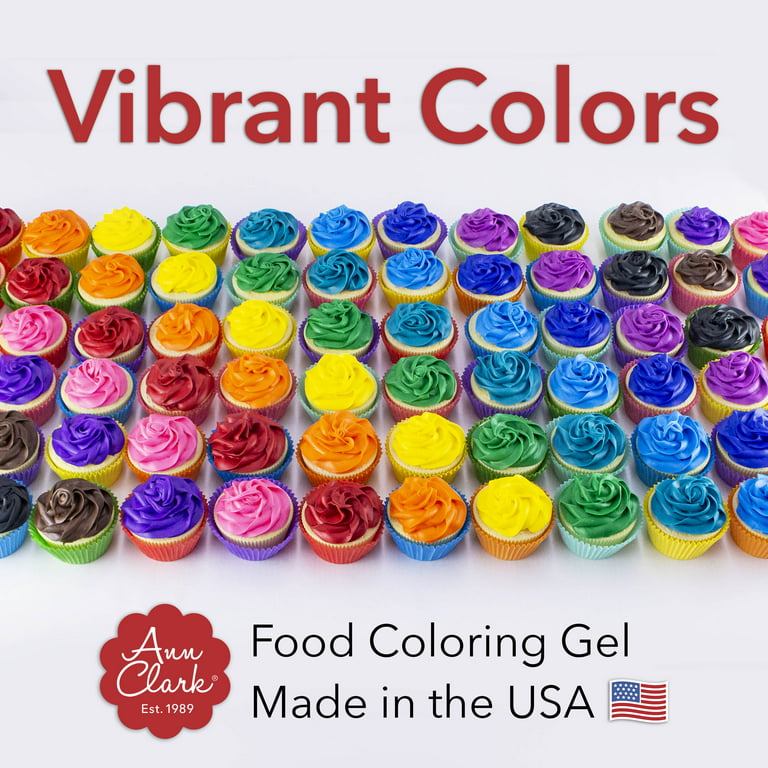 Gel Food Coloring - 10 Vivid Colors Gel Food Coloring Set for