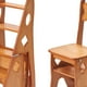 thumbnail image 2 of Silla de Escalera Plegable Perfecl Multifuncional 4 Niveles Marrón, 2 of 8