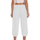 thumbnail image 3 of Pantalones capri elásticos de cintura alta para mujer: pantalones capri informales y cómodos con bolsillos, tallas S-XXL, 3 of 8