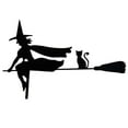 thumbnail image 2 of Letrero de esquina de puerta de Halloween, araña de bruja de madera, decoración de Halloween, letrero de bruja de Halloween, decoración de otoño, 2 of 7