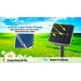 thumbnail image 4 of 200 RGB LED Solar Copper Wire String Led Strip Fairy Garland Outdoor Solar Powered Waterproof Garden Decorative Light - RGB Light, 4 of 5