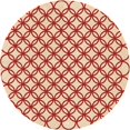 thumbnail image 1 of Ahgly Company Machine Washable Indoor Round Transitional Golden Blonde Gold Area Rugs, 8' Round, 1 of 7