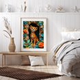 thumbnail image 6 of Diamond Art Kits for Adults - 5d Majestic Cheetah Floral Frame Diamond Painting for Adults, Diamond Art for Adults Beginners, Diamond Painting Kits for Adults for Home Wall Decor, 6 of 7