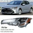 thumbnail image 3 of Headlight Housing Assembly Front Left Driver Side, High Light Transmission Headlamp Housing Assembly (without Bulb) Fit for Toyota Corolla 2020-2021, 3 of 6