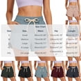 thumbnail image 3 of HAPIMO Women's Shorts With Pockets Stylish Look For Modern Fashion Needs For Various Types Style Blue XXL, 3 of 9