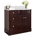 thumbnail image 1 of American Imaginations 37.8-in. W Vanity Set Coffee, 1 of 1