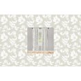thumbnail image 4 of Ambesonne Floral Window Curtains, Soft Toned Flower Bouquets, Each 28" W x 95" L, Dust and White, 4 of 4