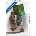 thumbnail image 3 of Minecraft: Mobestiary - Chicken Jockey Wall Poster with Push Pins, 14.725" x 22.375", 3 of 4