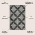 thumbnail image 4 of JONATHAN Y SANTA MONICA 4 x 6 Area Rug, Tuscany Ornate Medallions - Black/Ivory, SMB121B-4, 4 of 10