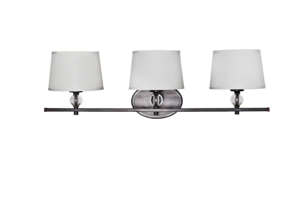 Maxim Lighting - Three Light Bath Vanity - Rondo-3 Light Transitional Bath