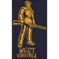 thumbnail image 2 of Men's Navy West Virginia Mountaineers DNA Pullover Hoodie, 2 of 2