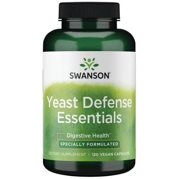 Swanson Yeast Defense Essentials 120 Veggie Capsules