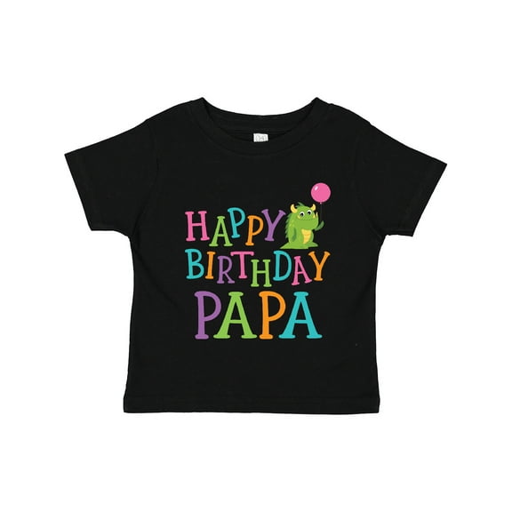 Inktastic Happy Birthday Papa Boys or Girls Toddler T-Shirt