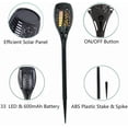 thumbnail image 2 of Awethone Solar Tiki Torches with Flickering Flame, Large Size Ultra-Bright Outdoor Torch Light with Auto On/Off, IP65 Waterproof Landscape Lighting Decor for G, 2 of 8