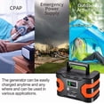 thumbnail image 5 of 200W Peak Portable Power Station 166Wh 45000mAh CPAP Battery Backup Power Supply 110V 150W Pure Sine Wave Solar Generator for Camping Home Emergency, 5 of 9