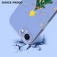 thumbnail image 5 of ELEHOLD Case for iPhone 16e/17e, Christmas Slim Shockproof Clear TPU Cover, Raised Edge Screen/Camera Protection,D, 5 of 7