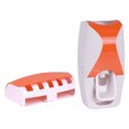 thumbnail image 4 of Soporte para Cepillo de , Exprimidor de Cepillo de Que Ahorra Espacio Montado en La Pared, Dispensadores Automáticos de Pasta de Diente naranja Macarena Dispensador automático de pasta de dientes, 4 of 6