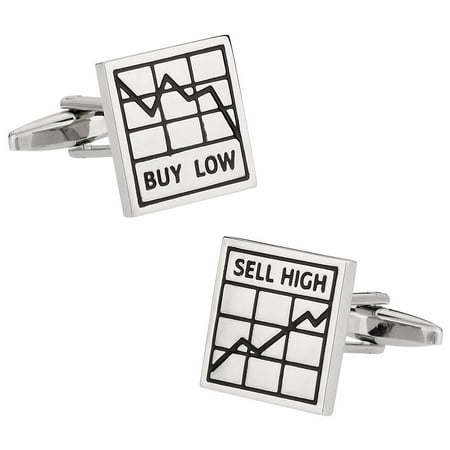 Buy Low Sell High Cufflinks By Cuff-Daddy
