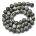 thumbnail image 1 of Piedras Sueltas 8mm Gris Jaspe Paisaje Preciosa forma forma forma Encallan 15 Pulgadas Gloria Cuentas sueltas, 1 of 3