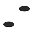 thumbnail image 1 of Shengyu 1/2/3 Polyester Seat Cushion Replacement Round Solid Color Breathable Soft Home Office Automotive Sofa Bay Window Mat Pad Black 2PCS, 1 of 6