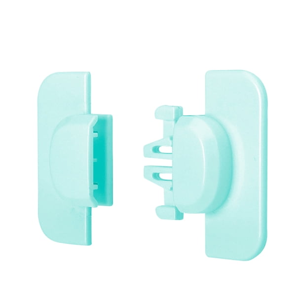 Cerraduras de seguridad para niños en armarios y cajones | Cerradura autoadhesiva de ABS a prueba de bebés, sin necesidad de taladrar | Cerradura para cajones de refrigerador para niños pequeños | Pr