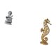 thumbnail image 5 of Figura de Guan Yin Feng Shui, escultura de Buda femenina, adorno decorativo de resina china para mesa, estatua dorada para interior, oficina, dormitor, 5 of 8