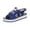 Blue, variant on Clearance VerPetridure Women's Sandals Summer Casual Thick Soled Shoes Fish Mouth Casual Lace Up Sandals