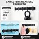 thumbnail image 3 of 2PCS Ganchos de Pared Acero Inoxidable, Gancho para Toalla de Baño Perchero para Pared Resistente 5 en 1 para Toallas, Abrigos, Batas, Bolsas y Llaves, Baño, Armario (Negro), 3 of 4