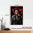 thumbnail image 3 of Black Widow Canvas Wall Art by DreamController- 12x16 inches Marval Wall Decor | HD Printed & Wooden framed wall art | Modern Wall Decor for Bedroom, Living Room, Office, Kids Room | Made in USA, 3 of 5