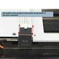 thumbnail image 3 of Graphics Card Power Connector, GPU Power Adapter Board 16Pin To 16pin 180 Degree  for PC Black, 3 of 7